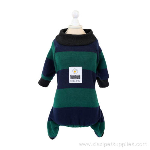 Best Selling four-legged warm brushed pet winter jacket